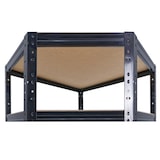 thumbnail of shelfplaza BLACK 230x60x30 cm Eckregal in schwarz mit 6 Böden und 145 kg Traglast pro Boden