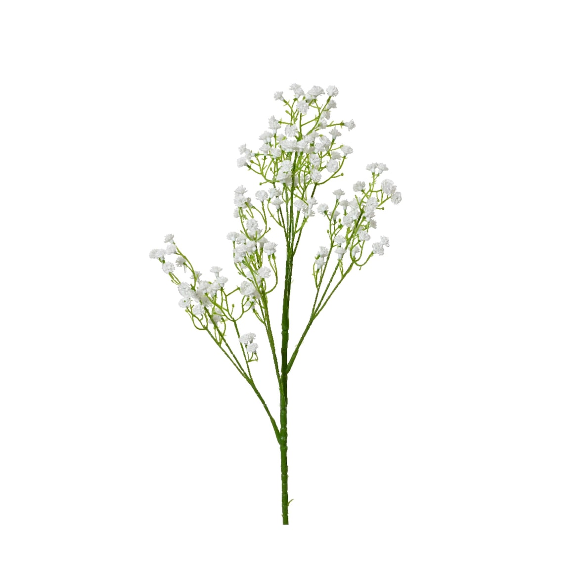 Künstliches Schleierkraut mit Stiel 22x65cm Kunstblumen Dekoblumen Blumendeko Stielblumen Blumen Deko Blumenschmuck Weiß
