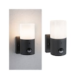 thumbnail of Paulmann applique ext. Tubs détecteur de mouvement IR IP44 ronde 105x175 mm max 15W 230V gris mat métal plastique 94648