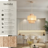 thumbnail of tectake Pendelleuchte Allegra aus Jute im Boho-Stil, 40W  Natur