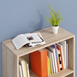 thumbnail of CASARIA® Bücherregal Holz Eiche 3 Fächer 115x60x28cm Standregal Küche Büroregal