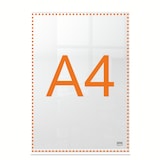 thumbnail of Expositor de Cartazes em Acrílico Nobo Premium Plus A4 c/ Suporte