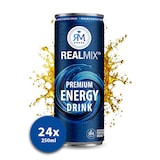 thumbnail of REALMIX Energy Drink – Boisson énergisante sans taurine – Pack 24 × 250 ml