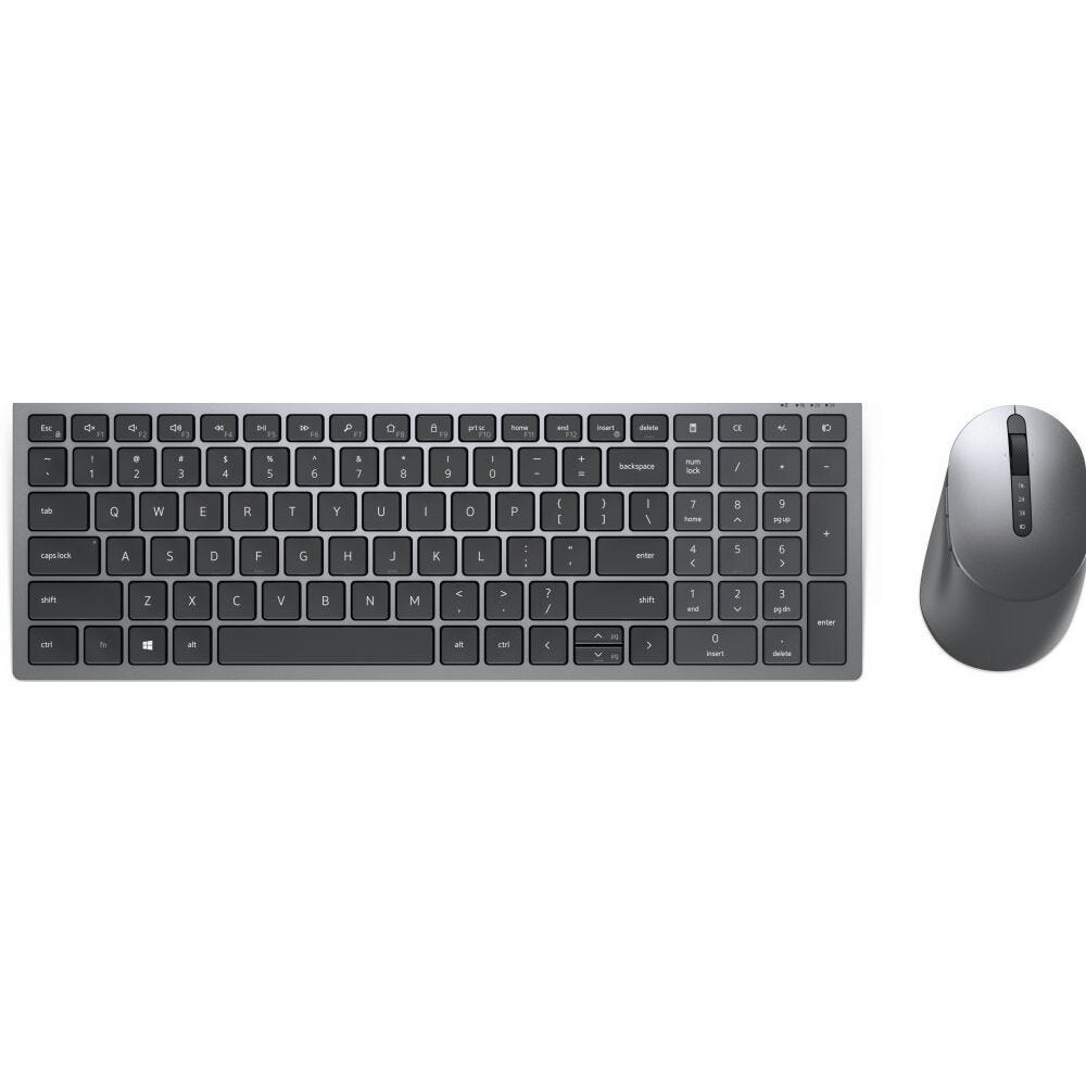 Dell Multi-Device Wireless Keyboard and Mouse Combo KM7120W - Toetsenbord en muis set