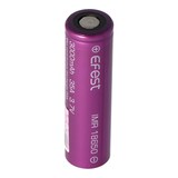 thumbnail of Efest Purple IMR 18650 3000mAh 3,6V - 3,7V min. 2900mAh typ. 3000mAh maximal 35A Stromabgabe (Flat Top) inkl. Akkuschutzbox