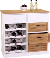 thumbnail of Décoshop26 - Weinregal für 12 Flaschen mit Schubladen rustikaler Stil 86x87x37cm 04_0004316