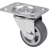 thumbnail of PRIOstahl Lenkrollen 4 x Graue Rollen 30mm Möbelrollen Laufrollen drehbar für Möbel Bettkasten