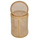 thumbnail of SIT Möbel Korb mit Rattan-Geflecht | rund | abnehmbarer Deckel | Teak natur | B 40 x T 40 x H 53 cm | 05356-01 | Serie RATTAN