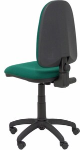 thumbnail of Chaise Ayna avec mécanisme de contact permanent et tissu vert bouteille