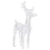 thumbnail of Renne Di Natale 2 Pz Bianco Caldo 80 Led In Acrilico