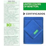 thumbnail of Benetton Conjunto 3 Pcs Toalhas de Banho (30X50+50X90+70X140Cm) 450 G/m² 100% Algodão Azul