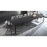 thumbnail of Oreste Luchetta Tavolo HARPER Black Marble allungabile fino a 400 cm con piano ceramica nera