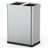 thumbnail of Kitchen Move Papelera de reciclaje 2x30L TALLIN inox open top Acero inoxidable Plata