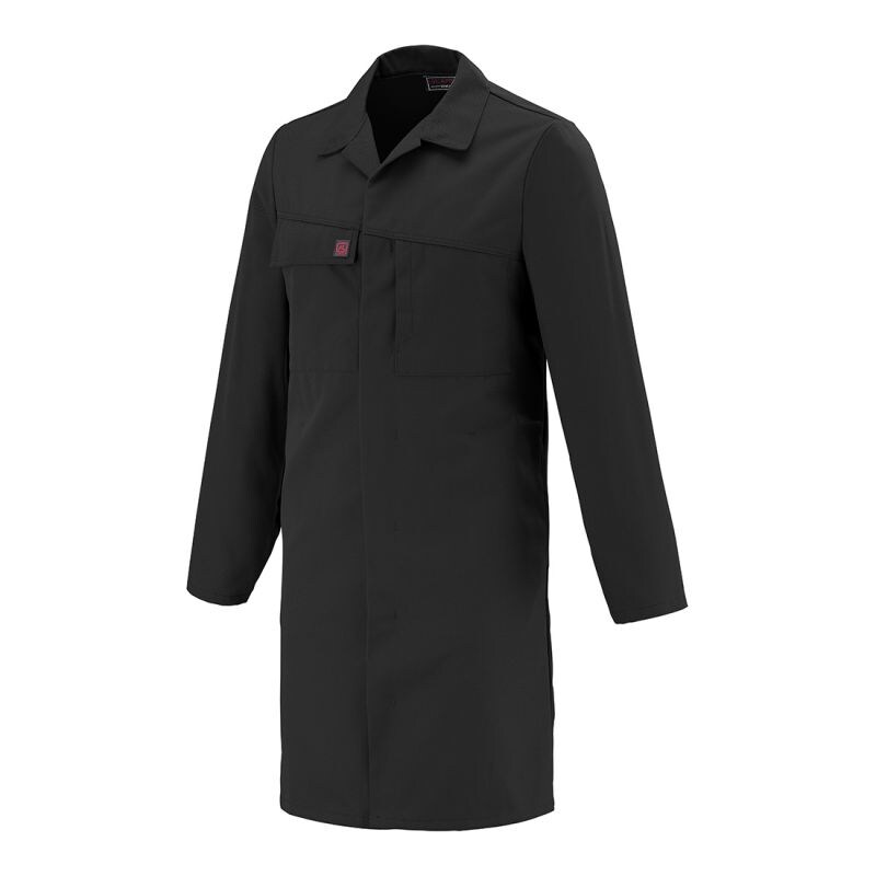 Lafont - Blouse de travail coton majoritaire AMBRE Noir Taille M