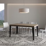 thumbnail of Itamoby Tavolo allungabile 90x160/420 cm Flame tortora gambe antracite