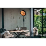 thumbnail of Stufa da patio Sunred Indus Bright Standing nera 2100 Watt