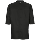 thumbnail of 227 - Kochjacke Westernstyle, langarm, Druckknöpfe : schwarz 65% Polyester 35%Baumwolle 220 g/m² M