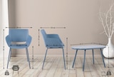 thumbnail of Sitzgruppe Velvena blau/2 Stühle