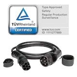thumbnail of ROLINE E-Auto Ladekabel Typ2, 1-phasig, 250VAC (1P+N+E), 32 A, 7,4 kW, 3 m