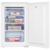 thumbnail of Exquisit Einbau-Gefrierschrank EGS101-080E | 77 l Nutzinhalt | 4*-Gefrieren | Schlepptürmontage | Weiß