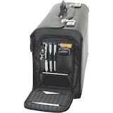 thumbnail of Alassio Pilotenkoffer VERONA mit Zahlenkombinationsschlössern schwarz Leder 45057