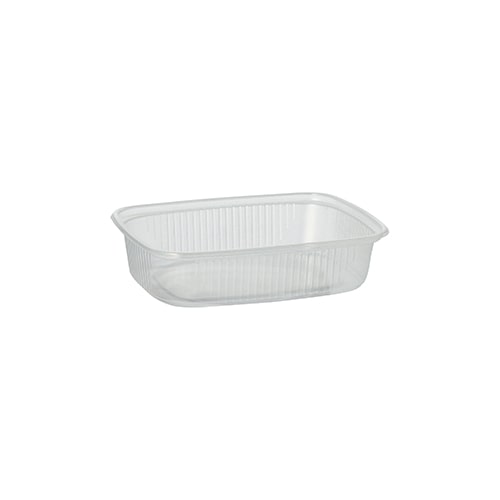 Starpak 1000 Verpackungsbecher, PP eckig 125 ml 2,8 cm x 8,1 cm x 10,8 cm transparent