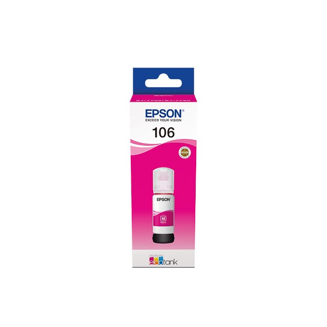Epson 106 Ecotank Magenta Ink Bottle Et-7700 / Et-7750