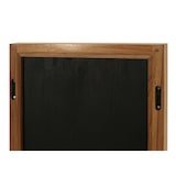 thumbnail of Teak wandspiegel HWC-M75, badkamerspiegel, houten lijst, B-kwaliteit teakhout van hoge kwaliteit (kernhout, 20-30 jaar), 71x40cm