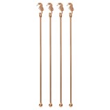 thumbnail of Palette Cavalluccio Marino Cm 20,5 Conf 4 Pz, Inox, Rame