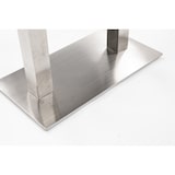 thumbnail of METRO PROFESSIONAL Gastro Tisch, Edelstahl, 120 x 70 x 74 cm, HPL Tischplatte, rechteckig, silber