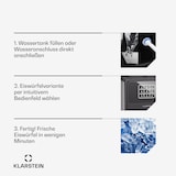 thumbnail of ArcticBlend 3in1 IceMaker | 20 kg/24h | Bullet Ice | Crushed Ice | Wasserspender Schwarz