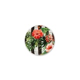thumbnail of Excelsa lot de 6 plats apéritifs Tropical Chic porcelaine 15x2x15 cm multicolore
