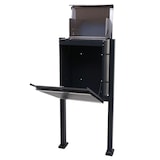 thumbnail of Pakketdoos met standaard HWC-K41, pakketdoos, pakketstation, standaard brievenbus, metaal ~ roestvrij staal gegalvaniseerd antraciet