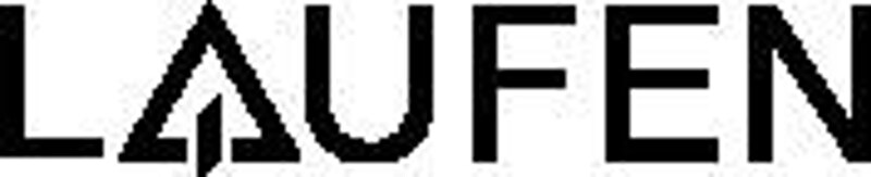 Ein Logo mit dem Text LAUFEN.