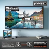thumbnail of Primewire 4k Mini Displayport 1.4 zu Hdmi 2.0 Kabel - Mini DP Adapter - 4k@60Hz - Thunderbolt 1-2 - Audio und Video - für MacBook, Surface Pro, Lenovo