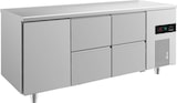thumbnail of Gastro Edelstahl Kühltisch 1 Tür(links) 4 Schubladen 1865x700x850mm -2/+8°C 474L