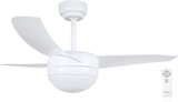 thumbnail of Ventilador de techo con luz Orbegozo CP 128105, 6 velocidades, motor DC, 3 aspas, mando a distancia, 105 cm de diámetro, 40 W