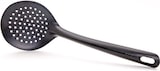 thumbnail of Schaumkelle Nylon Flach 330mm, Sieblöffel Küchenhelfer Spülmaschinenfest Robust, 1 Stück, schwarz