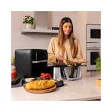 thumbnail of Cecotec Cecofry Dual 9000 Sencillo 9 L Independiente 2850 W Freidora de aire caliente Negro, Acero inoxidable