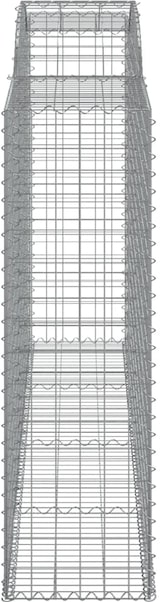 thumbnail of vidaXL Gabionen mit Hochbogen 8 Stk. 300x50x160/180cm Verzinktes Eisen