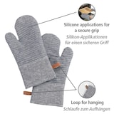 thumbnail of WENKO Topfhandschuhe Mod. Ada Stripes Grau