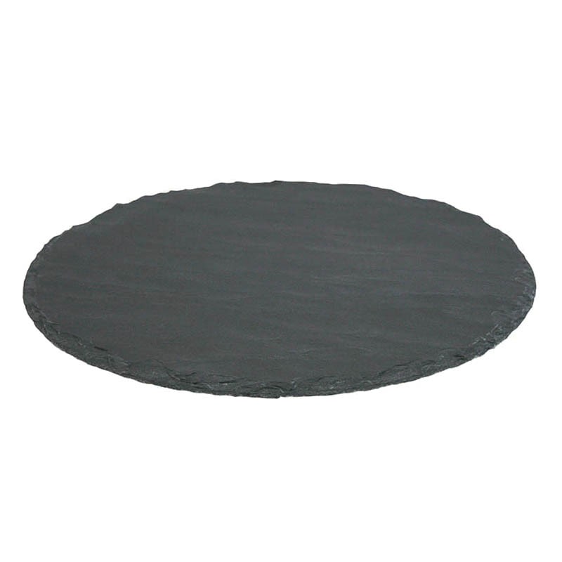 CREAPAK Ardoise plateau rond ø30 cm - carton de 8