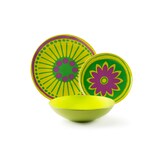 thumbnail of Excelsa Geschirrset 18-Teiliges Spring Porzellan bunt