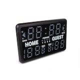 thumbnail of Tableau de scores numérique avec minuterie, affichage électronique pour sports, intérieur/extérieur, modèle de table, 40,5 x 62 cm