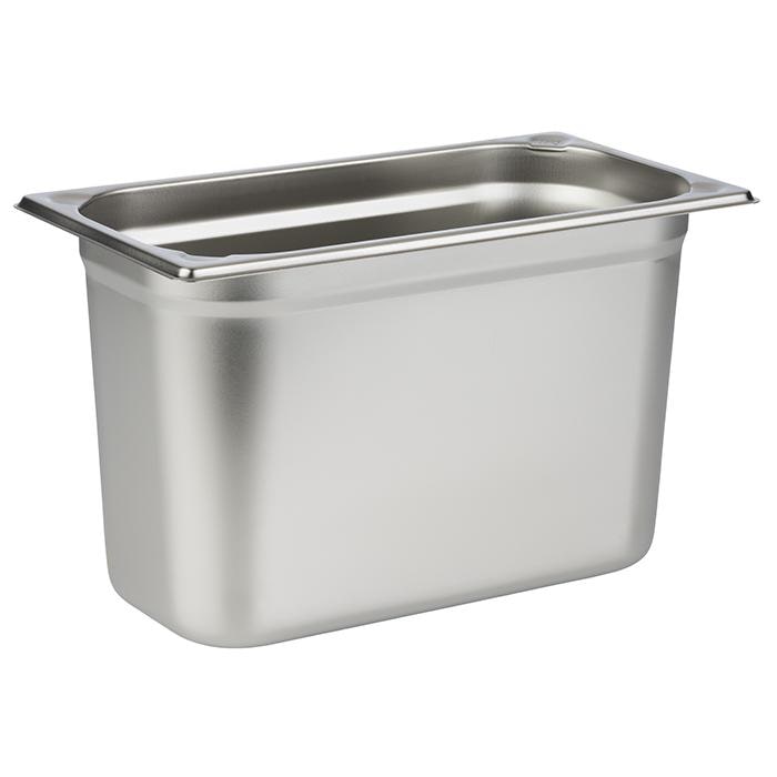 APS 81308 Bac gastro inox GN 1/3 - 32,5 x 17,6 cm, profondeur 20 cm