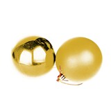 thumbnail of 12er Christbaumkugeln Weihnachtskugeln Baumschmuck matt/glänzend Ø6cm