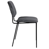 thumbnail of METRO PROFESSIONAL Chaise de restaurant rembourrée, Estora, acier/plastique, gris, lot de 2
