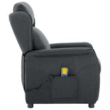 thumbnail of vidaXL Massagesessel Dunkelgrau 93,5 x 67,5 x 101,5 cm Stoff