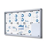 thumbnail of Vitrine d'affichage "LS" verre ESG -magnétique- 10 x A4 - VKF Renzel