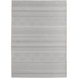 thumbnail of Carpetsale24 Outdoor Teppich Grau 240x340 cm, Wetterfest, ideal für Küche, Balkon, Terrasse, Garten auch Wohnzimmer, Skandinavisches Boho-Design